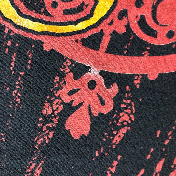 Lamb Of God Shirt Men's Medium Black Red Graphic Print Short Sleeve Band Music - Picture 2 of 11